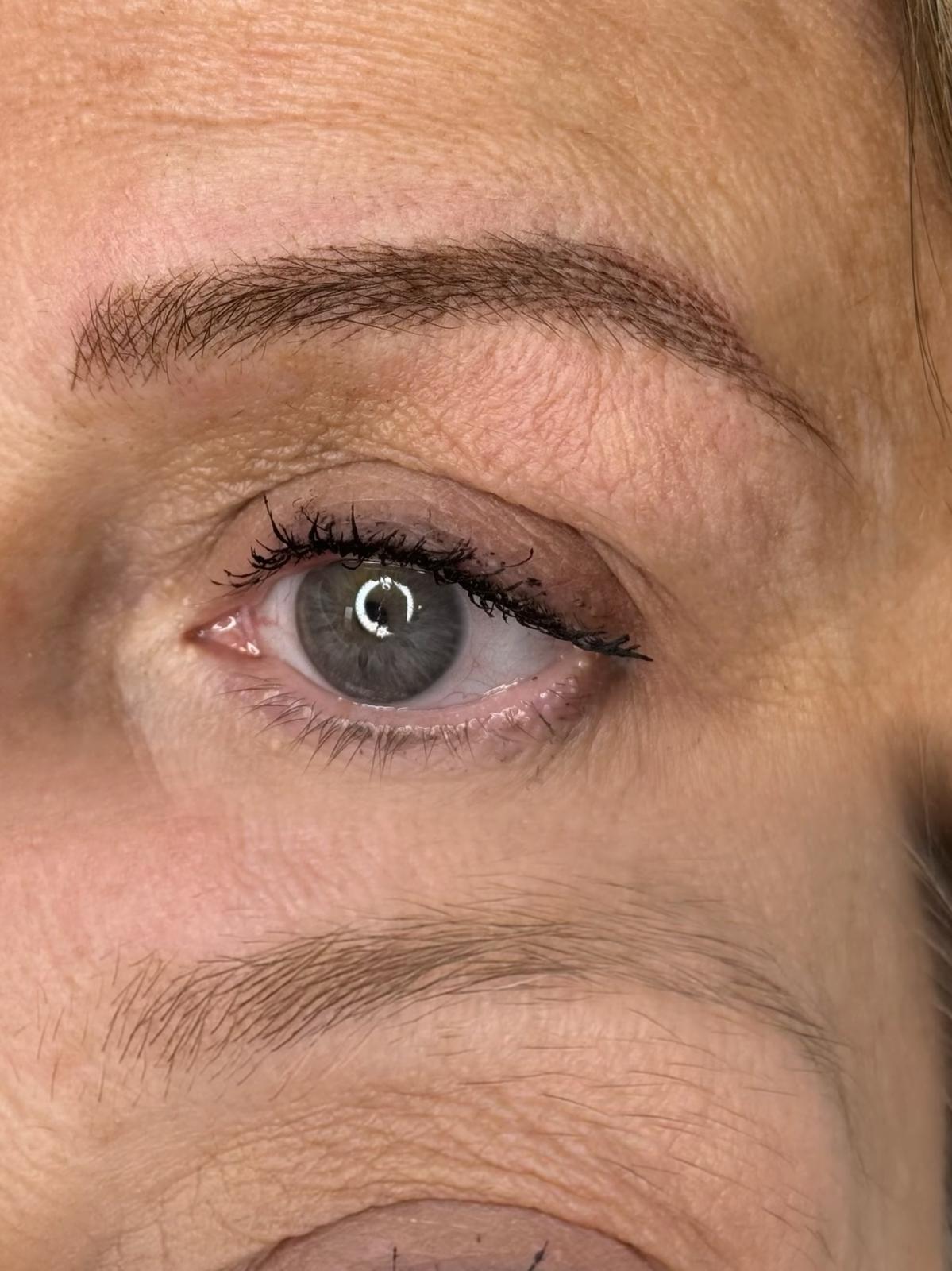 Prima e dopo trucco permanente Roma 04